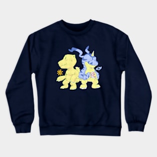 Agumon and Gabumon Crewneck Sweatshirt